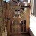 Back of oak gate