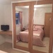 Oak two door wardrobe