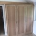 Oak shaker style wardrobe