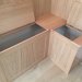 Corner seat with storage