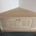Corner tv unit built in