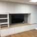Built in tv and storage