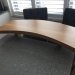 Curved breakfast bar